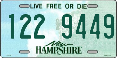 NH license plate 1229449