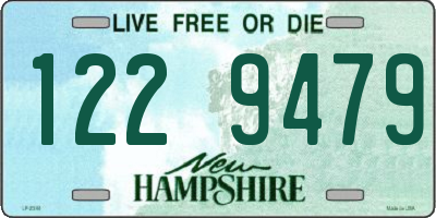 NH license plate 1229479