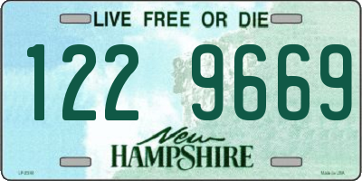 NH license plate 1229669