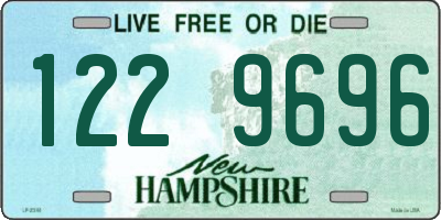 NH license plate 1229696