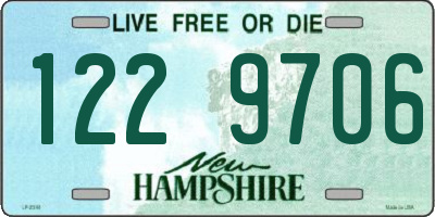 NH license plate 1229706