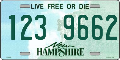 NH license plate 1239662