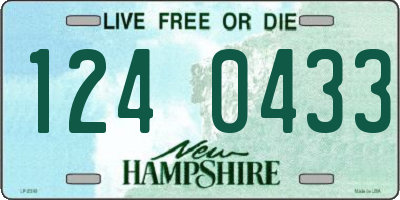 NH license plate 1240433