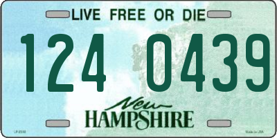 NH license plate 1240439