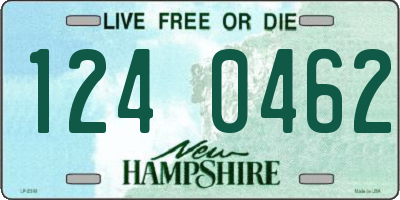 NH license plate 1240462