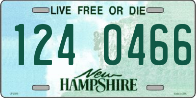 NH license plate 1240466