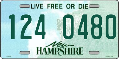 NH license plate 1240480