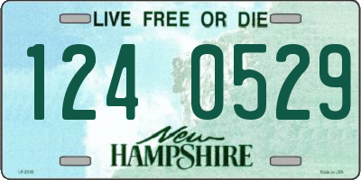 NH license plate 1240529