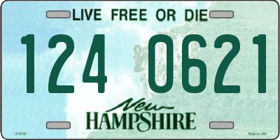 NH license plate 1240621