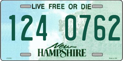 NH license plate 1240762