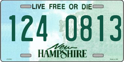 NH license plate 1240813