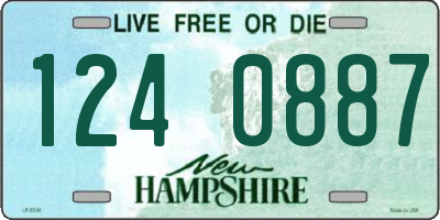 NH license plate 1240887