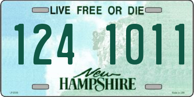 NH license plate 1241011