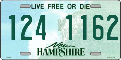 NH license plate 1241162