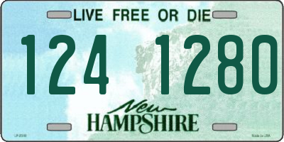 NH license plate 1241280