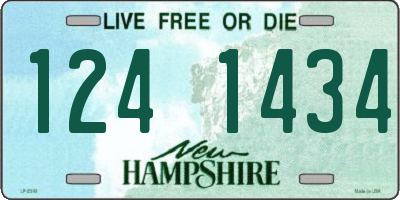 NH license plate 1241434