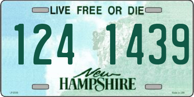NH license plate 1241439