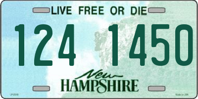 NH license plate 1241450