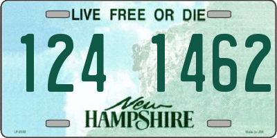 NH license plate 1241462