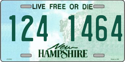 NH license plate 1241464