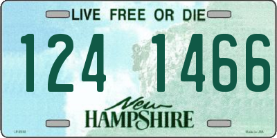 NH license plate 1241466