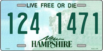 NH license plate 1241471