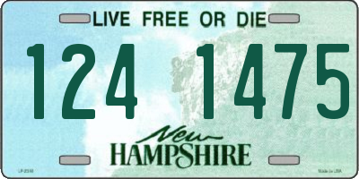 NH license plate 1241475