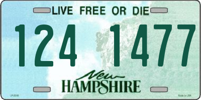 NH license plate 1241477
