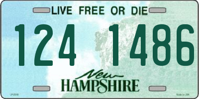 NH license plate 1241486