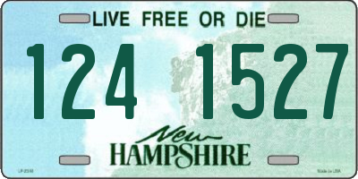 NH license plate 1241527