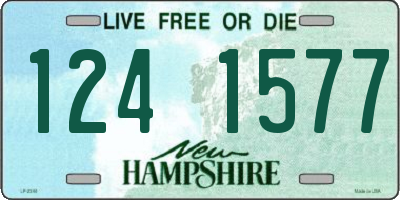 NH license plate 1241577