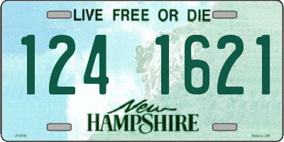 NH license plate 1241621