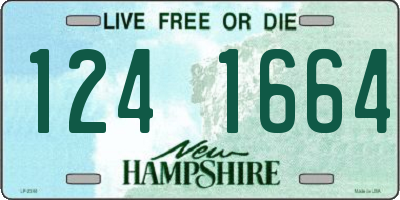 NH license plate 1241664