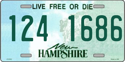NH license plate 1241686