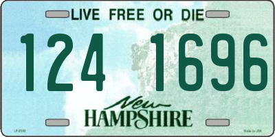 NH license plate 1241696