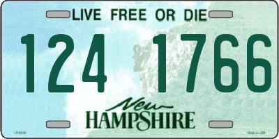 NH license plate 1241766