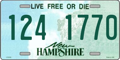 NH license plate 1241770