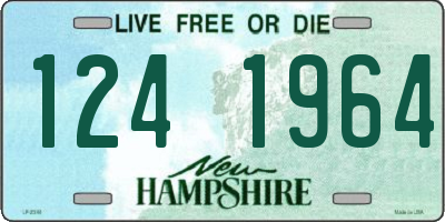 NH license plate 1241964