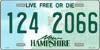 NH license plate 1242066