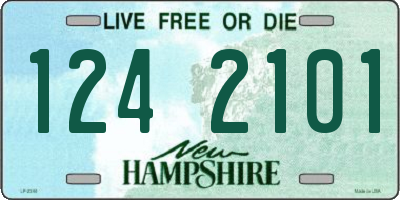 NH license plate 1242101