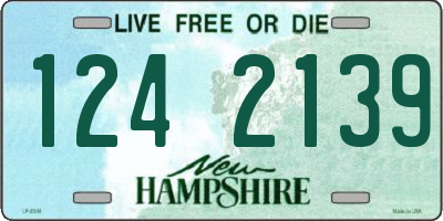 NH license plate 1242139