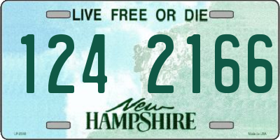 NH license plate 1242166
