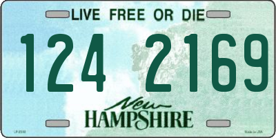 NH license plate 1242169