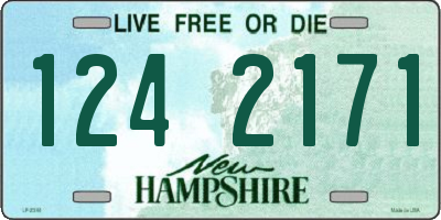 NH license plate 1242171