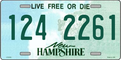 NH license plate 1242261