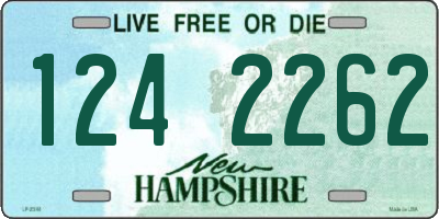 NH license plate 1242262