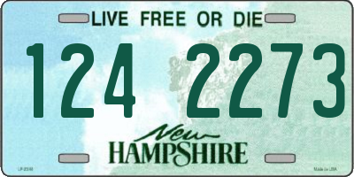 NH license plate 1242273