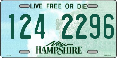 NH license plate 1242296