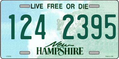NH license plate 1242395
