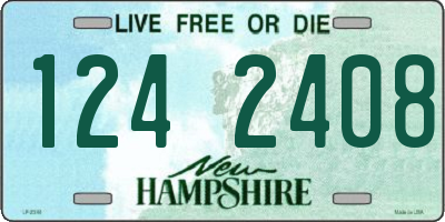 NH license plate 1242408